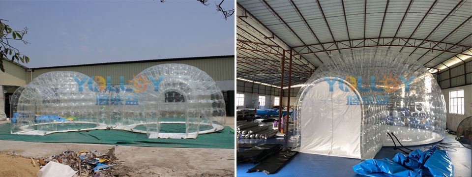 inflatable event dome tent details-1