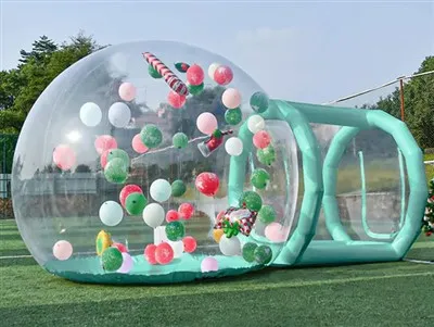 Feestevenement decoratie opblaasbaar heldere bubble house campingtent