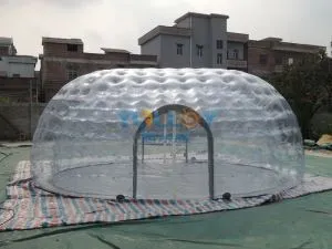 Opblaasbaar bubbelhuis